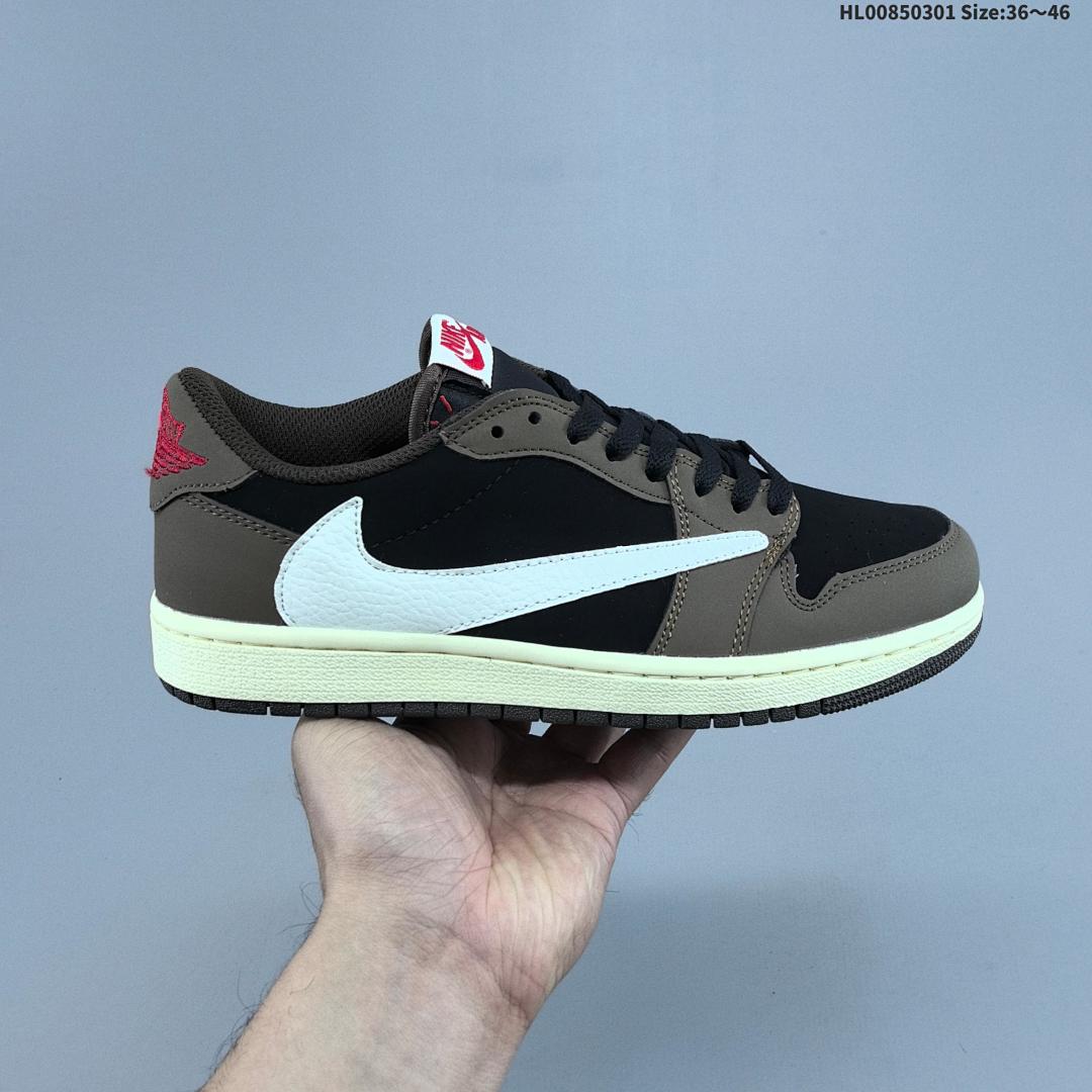Travis Scott x Fragment Design x Air Jordan 1 Low OG AJ1 1 aj1 1 - foto 3