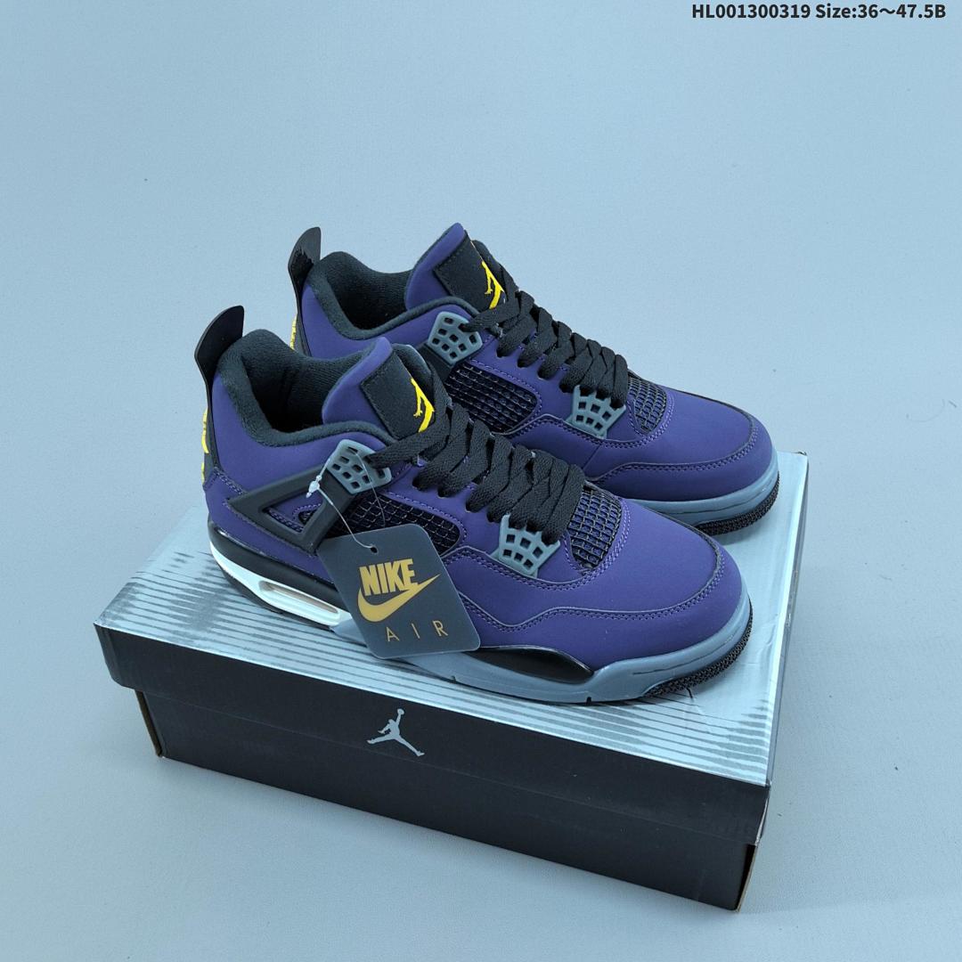 Air Jordan 4 Retro OG "Imperial Purple" AJ4 4 aj4 4