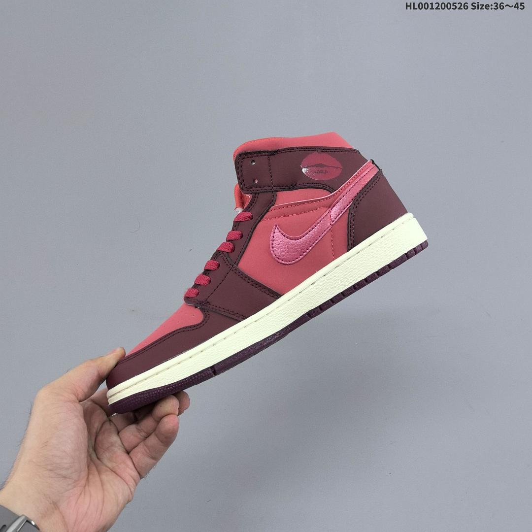 a Air Jordan 1 Mid SE "Valentine& x27; s Day" AJ1 1 aj1 1 - foto 4