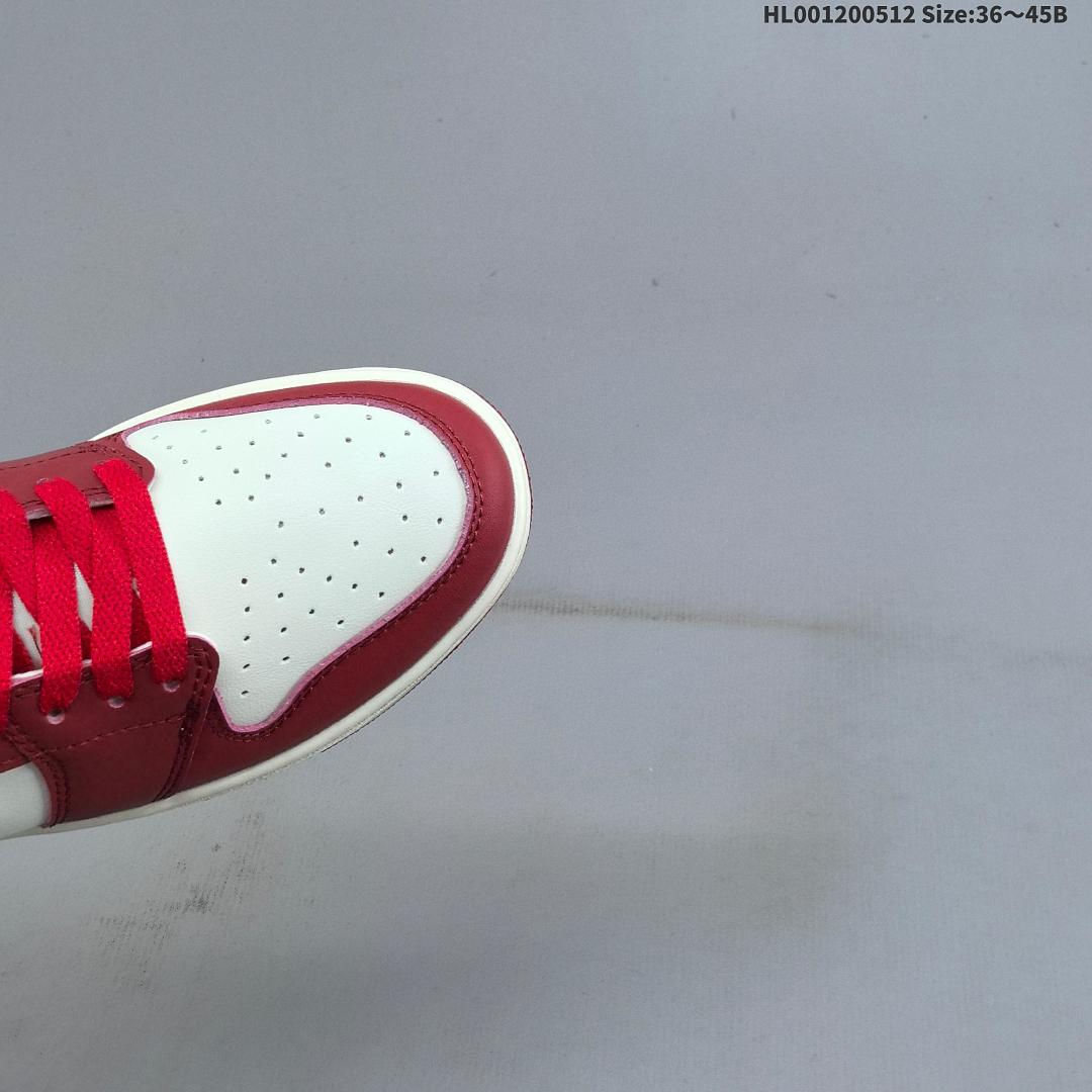 a Air Jordan 1 Mid "Red Cracked Leather" AJ1 1 aj1 1 - foto 8