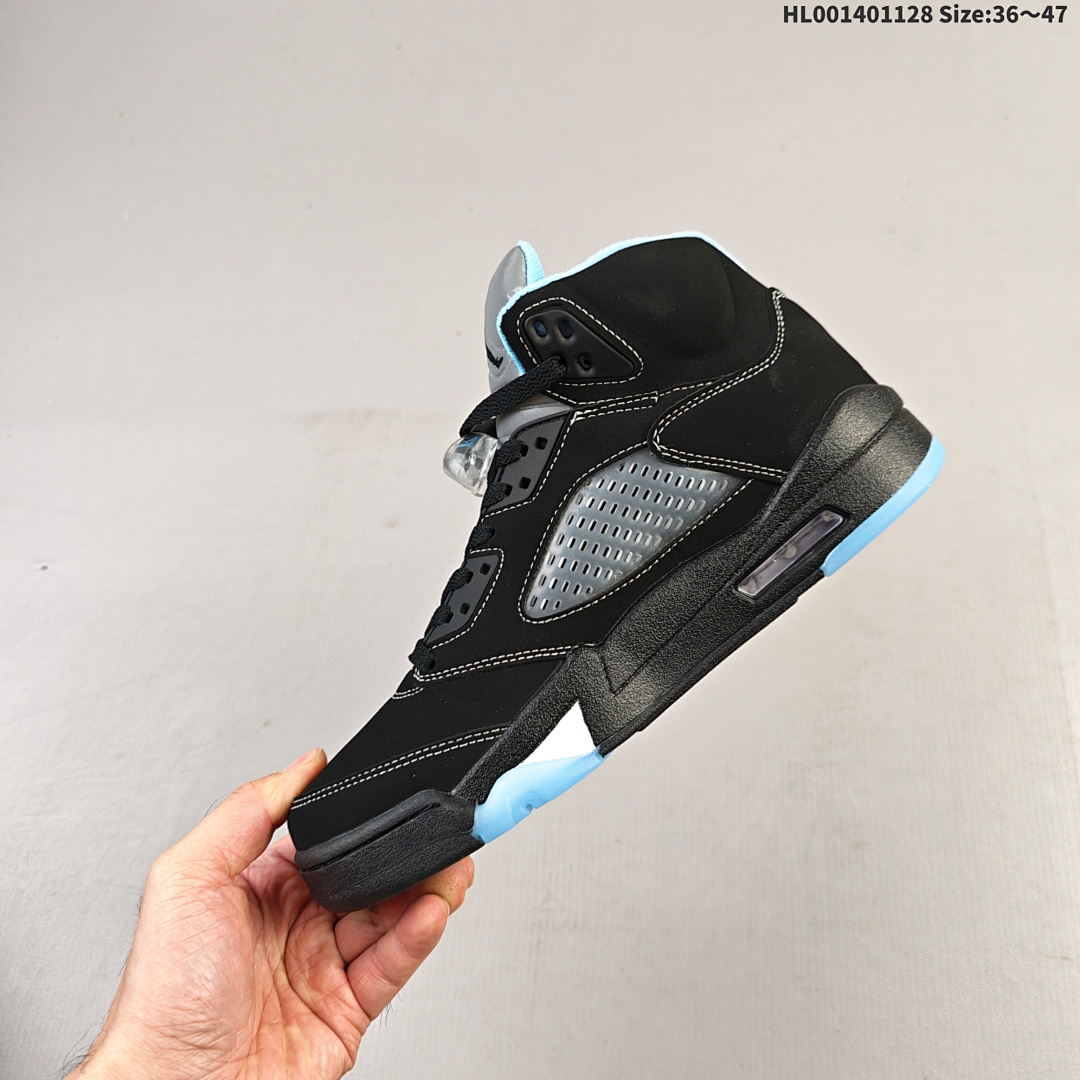 Air Jordan 5 Retro "Black University Blue" AJ5 5 aj5 5 - foto 7