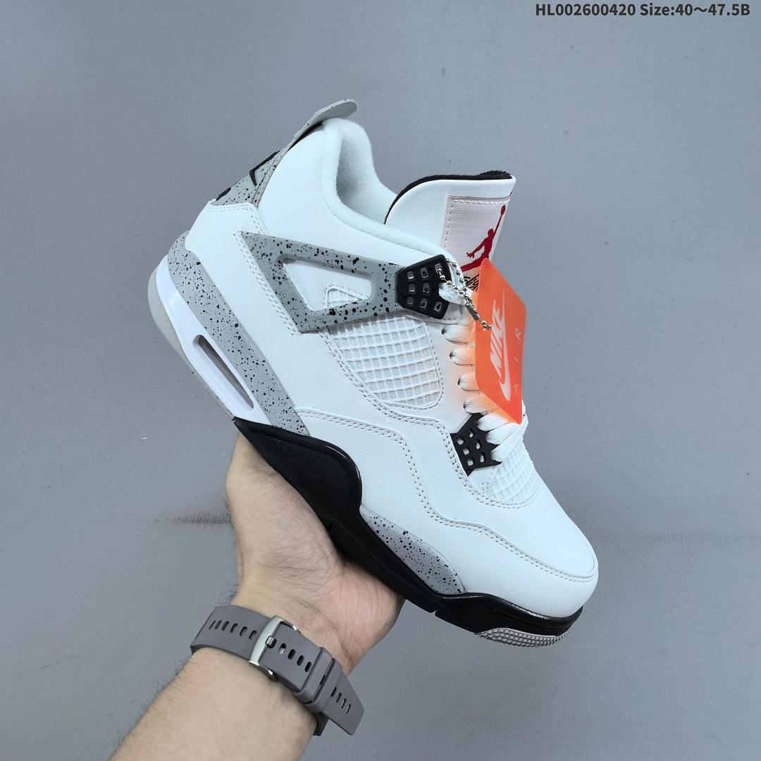 Air Jordan 4 Retro OG "Cement" AJ4 4 aj4 4 - foto 3