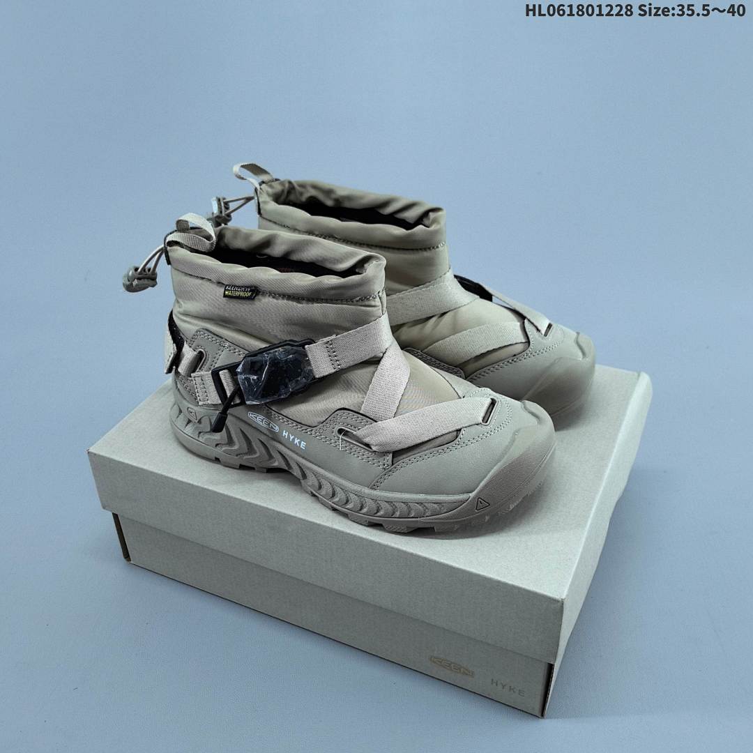 HYKE x KEEN Hoodzerra BROWN KEEN HYKE - foto 7