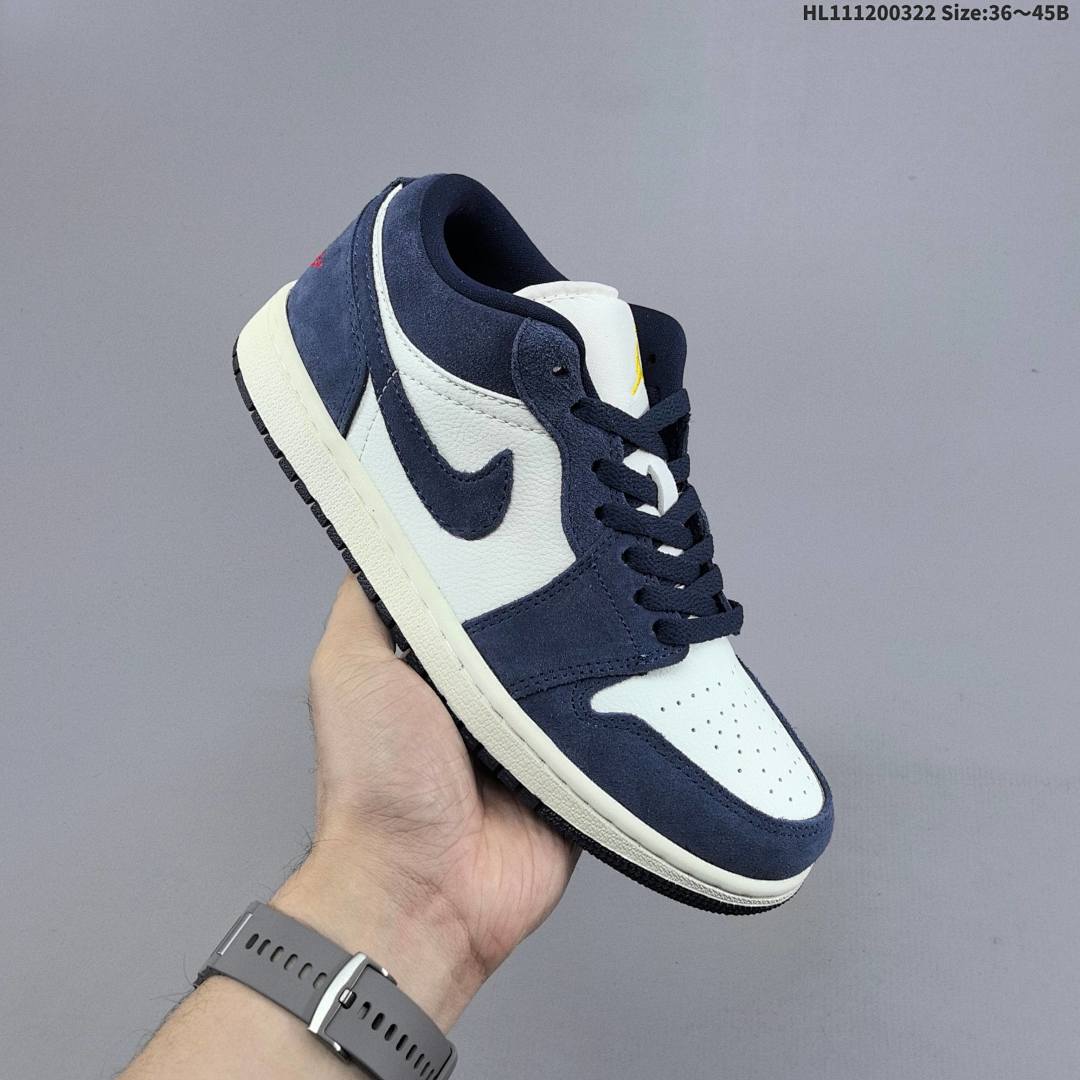 Air Jordan 1 Low "Obsidian Suede" AJ1 1 aj1 1 - foto 3