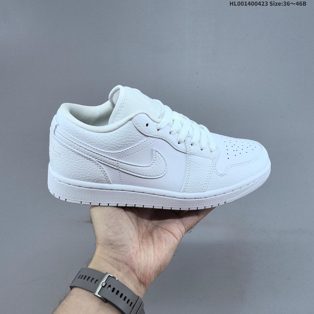 Air Jordan 1 Low "Triple White" AJ1 1 aj1 1 - foto 2