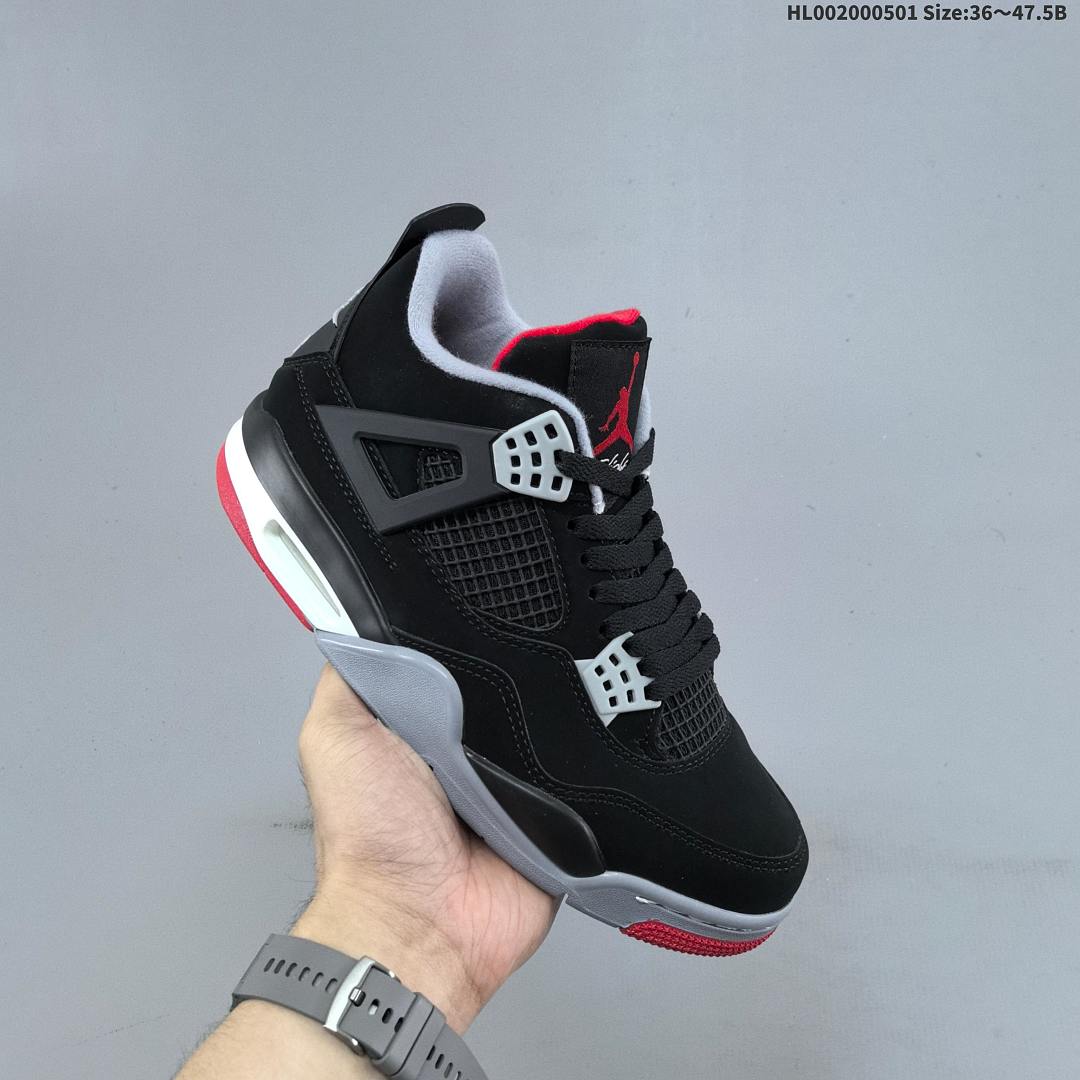 Air Jordan 4 Retro "Bred" OG AJ4 4 aj4 4 - foto 3