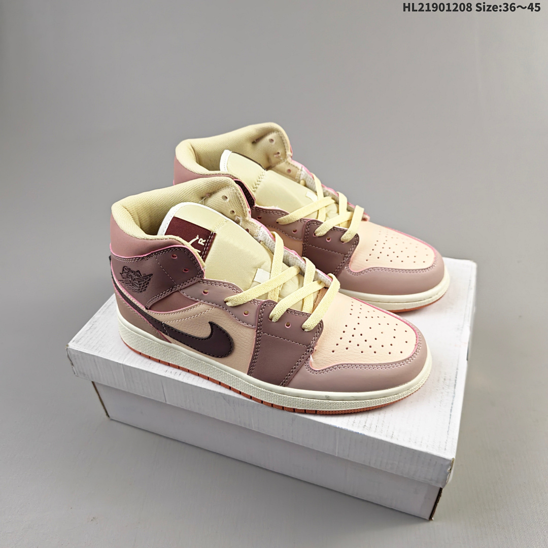 NIKE Air Jordan 1 Retro Mid AJ1 -821 ID Size 45