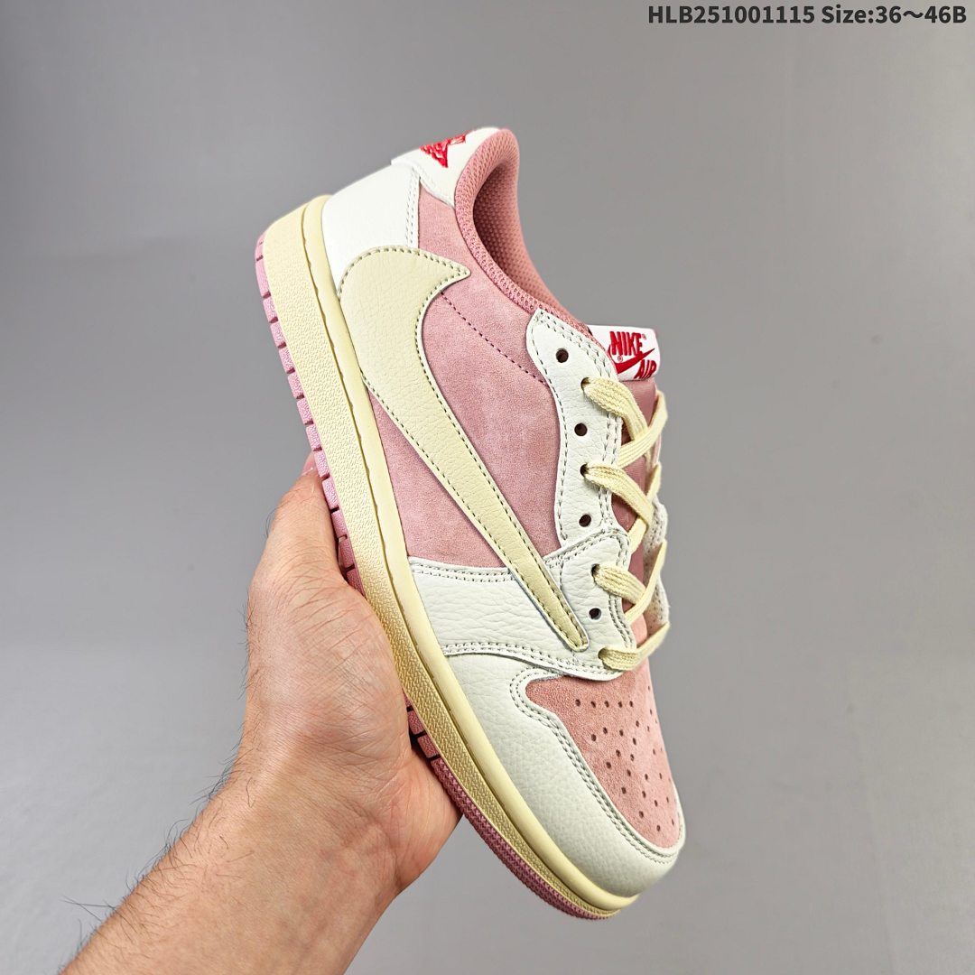 Nike Air Jordan 1 x Travis Scott AJ1 -106 ID Siz - foto 5