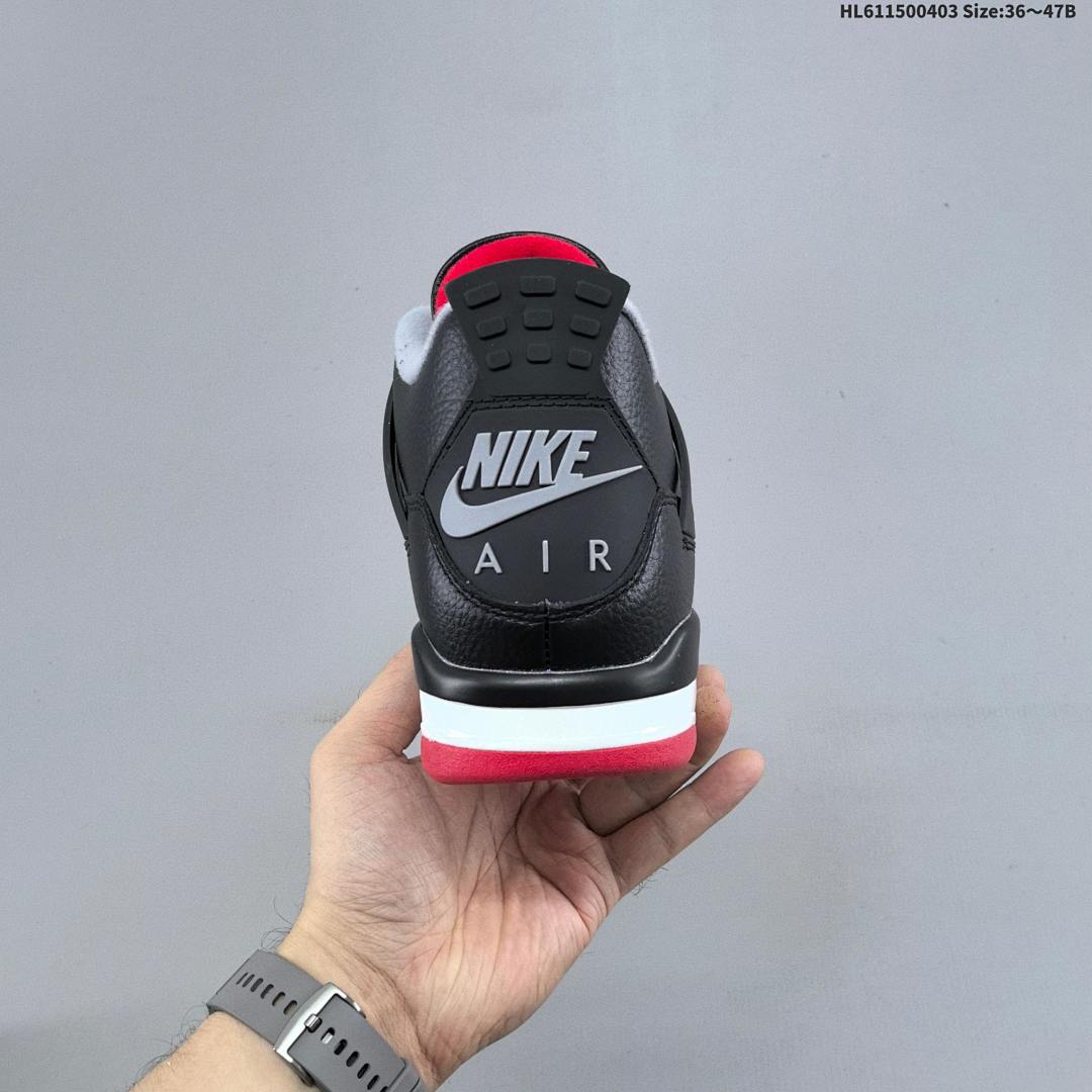 Air Jordan 4 Retro "Bred Reimagined" AJ4 4 aj4 4 - foto 6