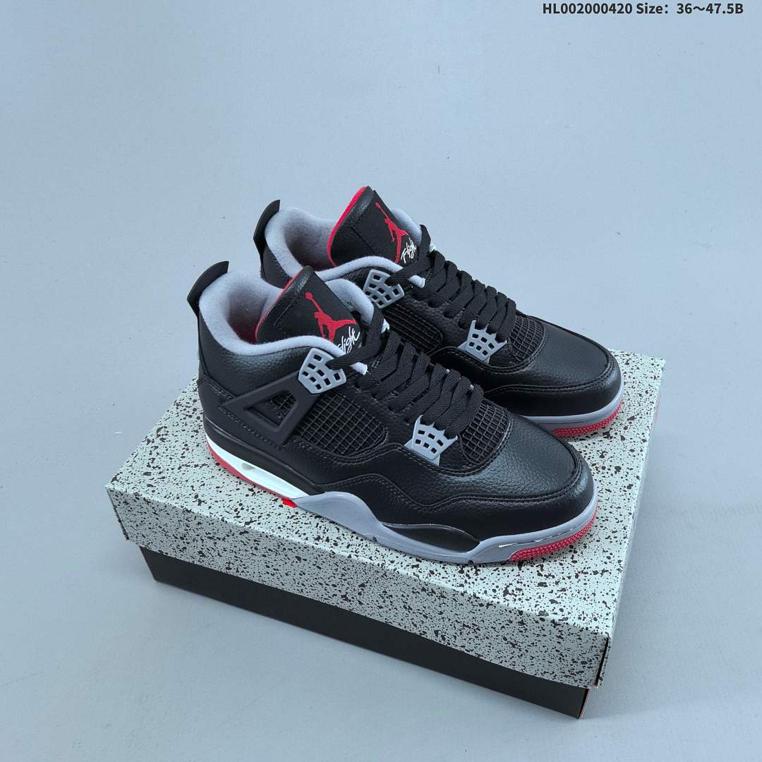 Air Jordan 4 Retro "Bred Reimagined" AJ4 4 aj4 4