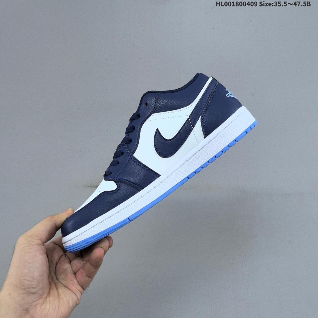 Air Jordan 1 Low "Midnight Navy/University Blue" AJ1 1 aj1 1 - foto 4