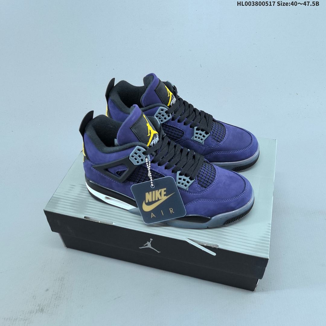 Air Jordan 4 Retro OG "Imperial Purple" AJ4 4 aj4 4