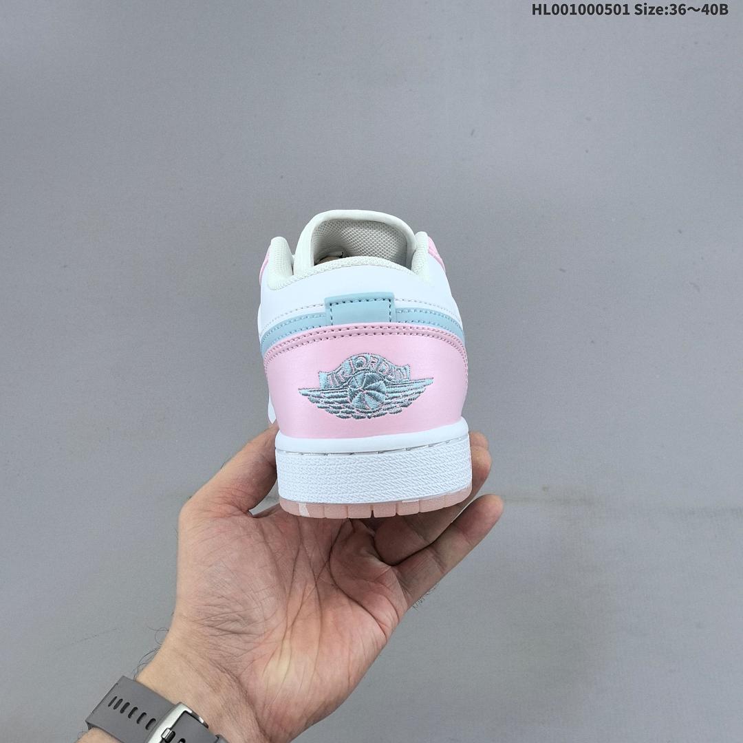 ❗️ Air Jordan 1 Low "White Pink Foam Glacier Blue" AJ1 1 aj1 1 - foto 6