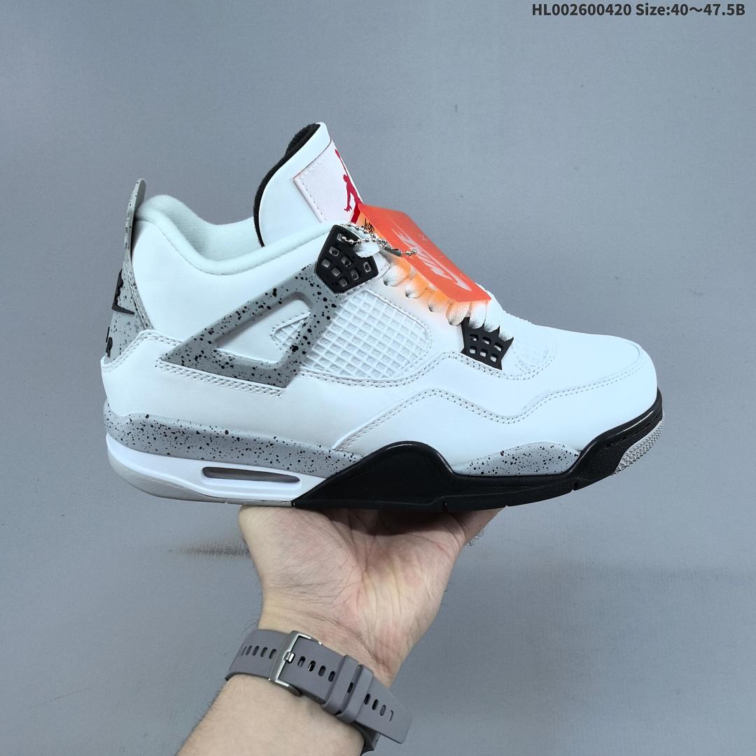 Air Jordan 4 Retro OG "Cement" AJ4 4 aj4 4 - foto 2