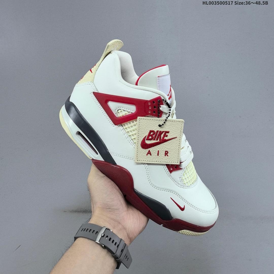 Nigel Sylvester x Air Jordan 4 "Sail Cinnabar" AJ4 4 aj4 4 - foto 3