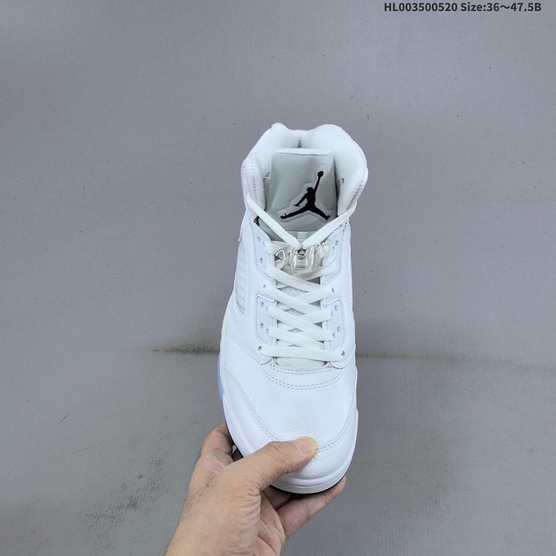Air Jordan 5 Retro "Metallic White" AJ5 5 aj5 5 - foto 5