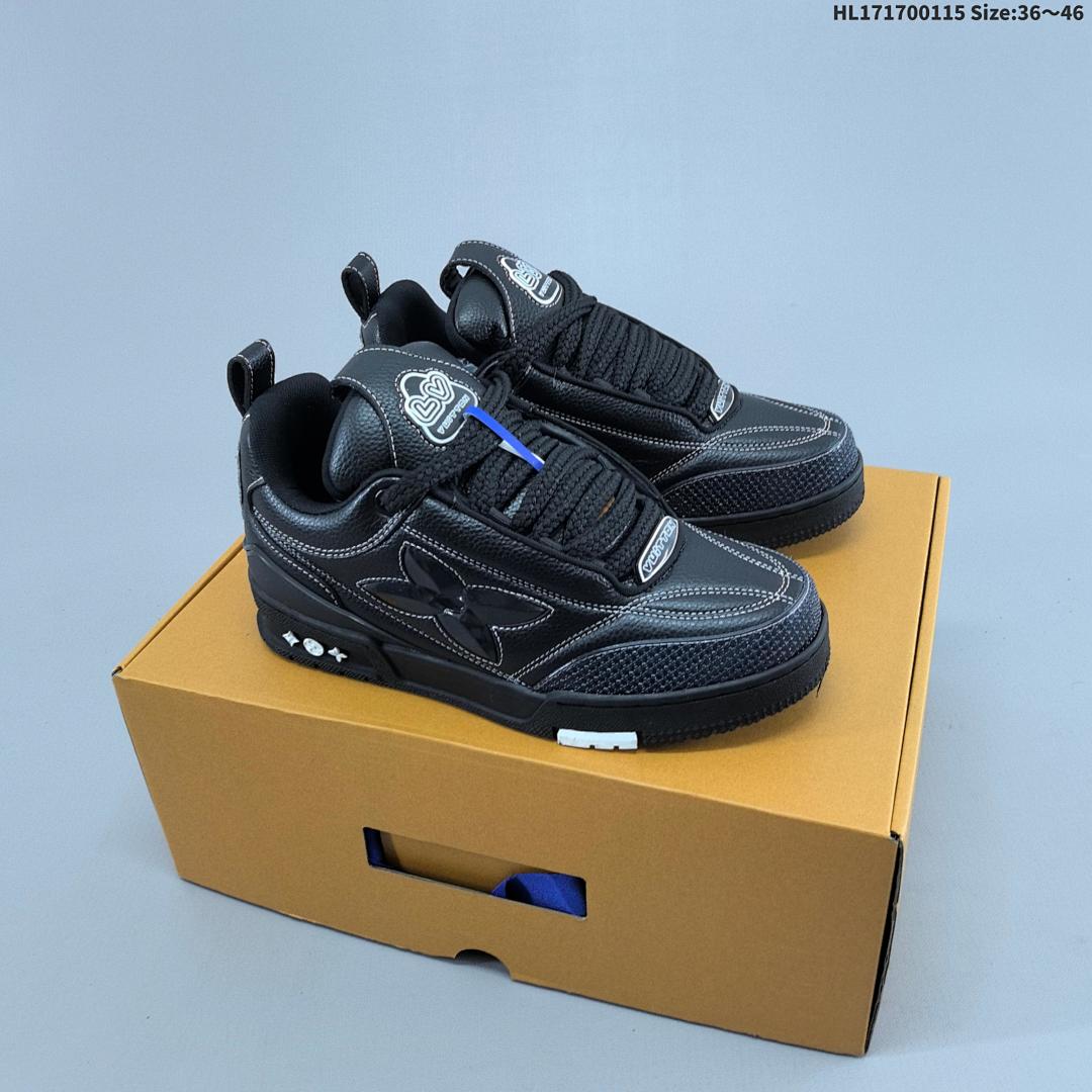Louis Vuitton Trainer Sneaker Low LV ID Size 46 - foto 2