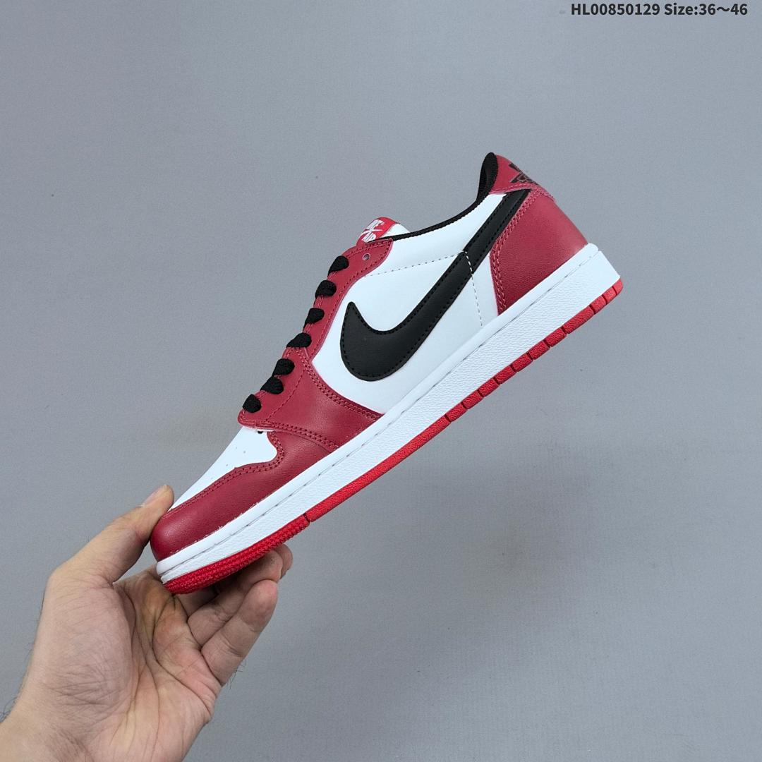 Air Jordan 1 Low OG "Black Muslin Varsity Red" AJ1 1 aj1 1 - foto 7