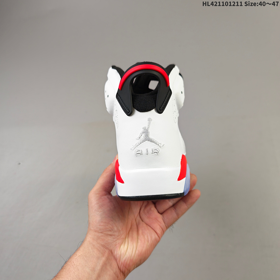 Air Jordan 6 Retro "Infrared White" AJ6 6 aj6 6 - foto 5