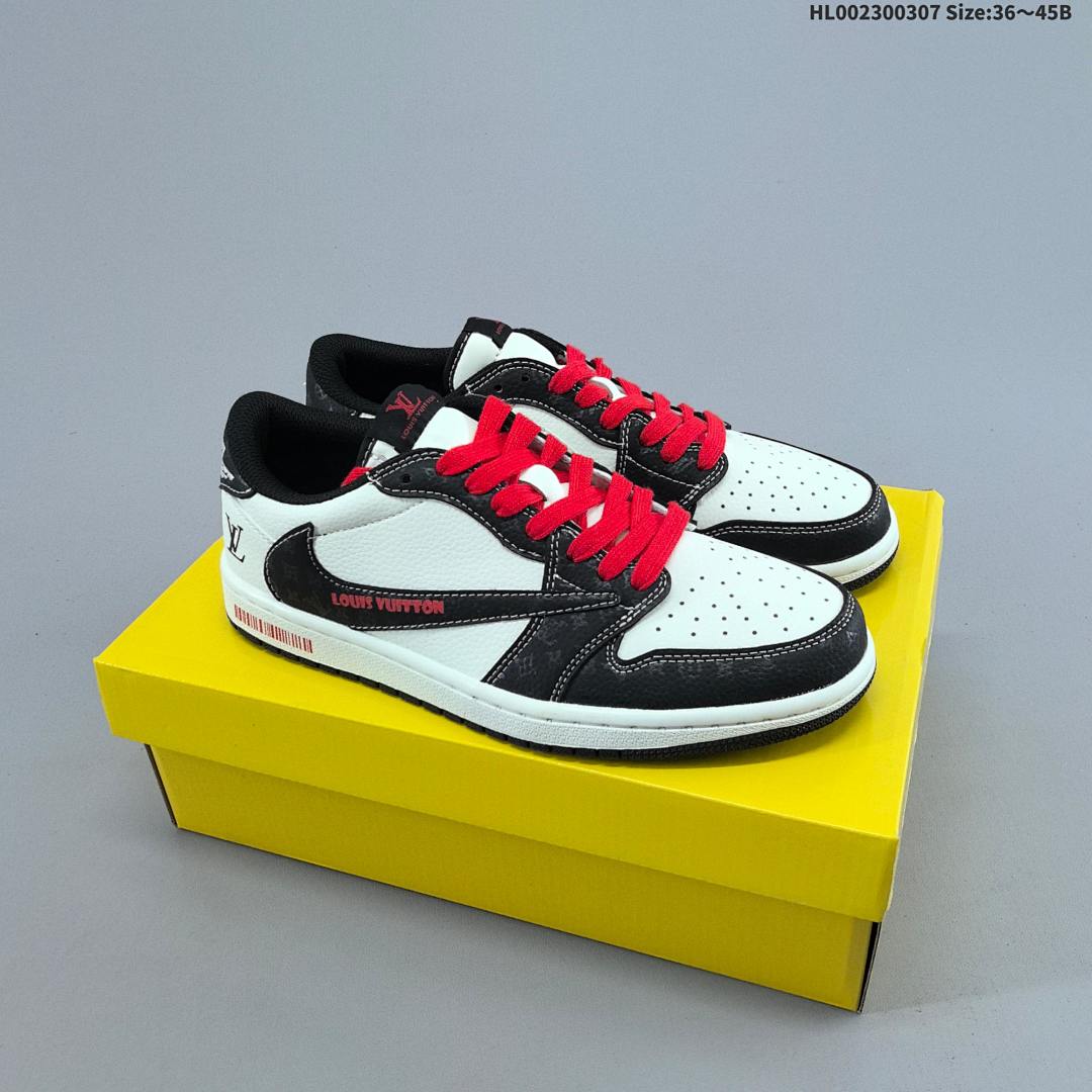 Louis Vuitton x Travis Scott x Air Jordan 1 Low LV x AJ1 AJ1 1 aj1 1 - foto 8