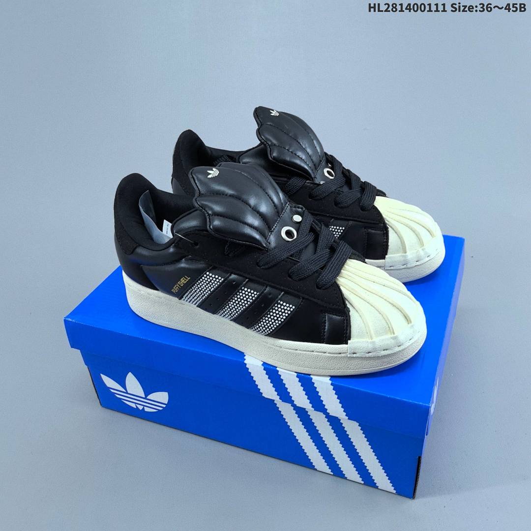/ Adidas Originals Superstar”Black/White“ Superstar Fo