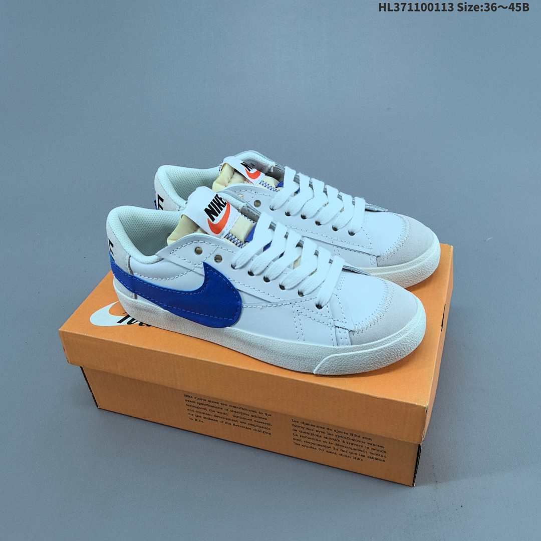 NK Blazer Low & x27;77 Jumbo Blazer Swoosh Sw - foto 18