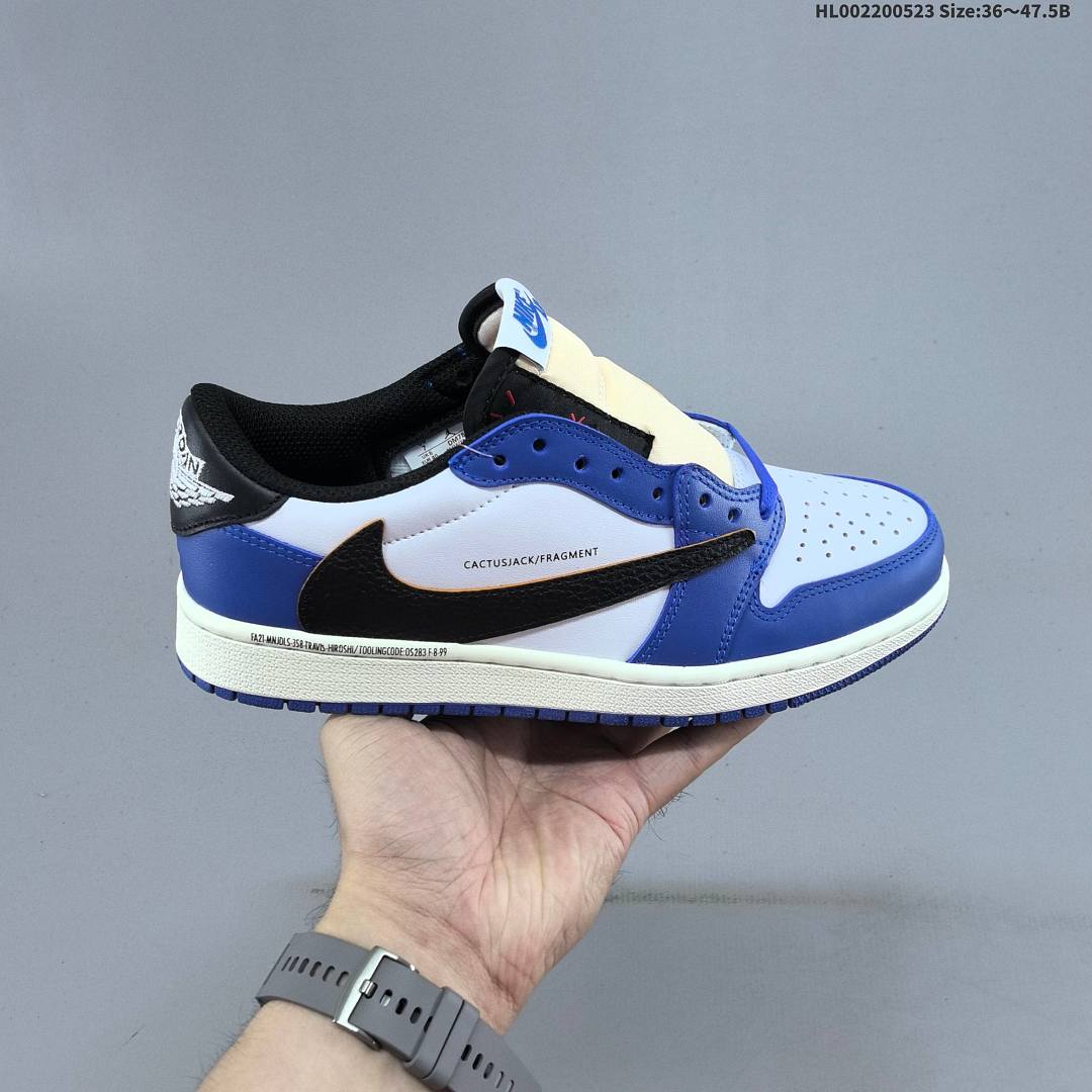 Travis Scott x Fragment Design x Air Jordan 1 Low OG SP AJ1 1 aj1 - foto 2