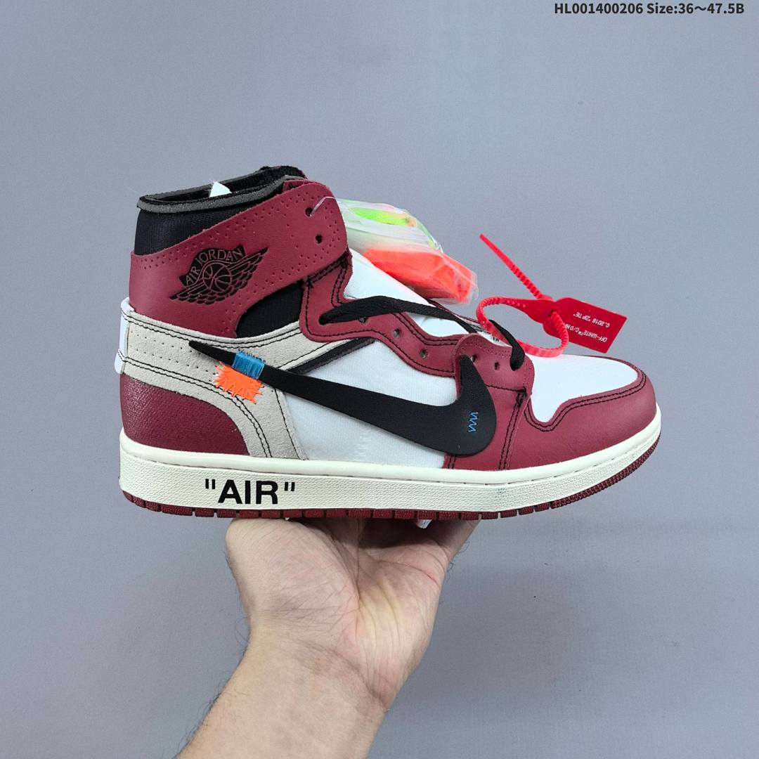 OFF-WHITE x Air Jordan 1 Retro High OG "The The Chicago" AJ1 1 aj1 1 1 - foto 9