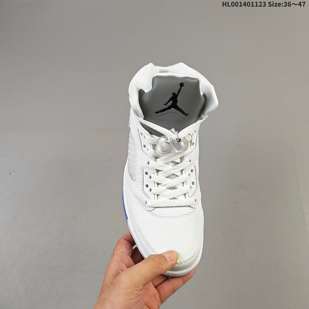 Air Jordan 5 Retro "Metallic White" AJ5 5 aj5 5 - foto 7