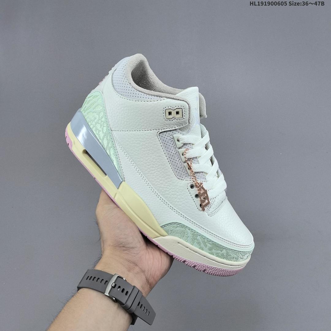 Air Jordan 3 Retro "Sail and Jade Aura" AJ3 3 aj3 3 - foto 3