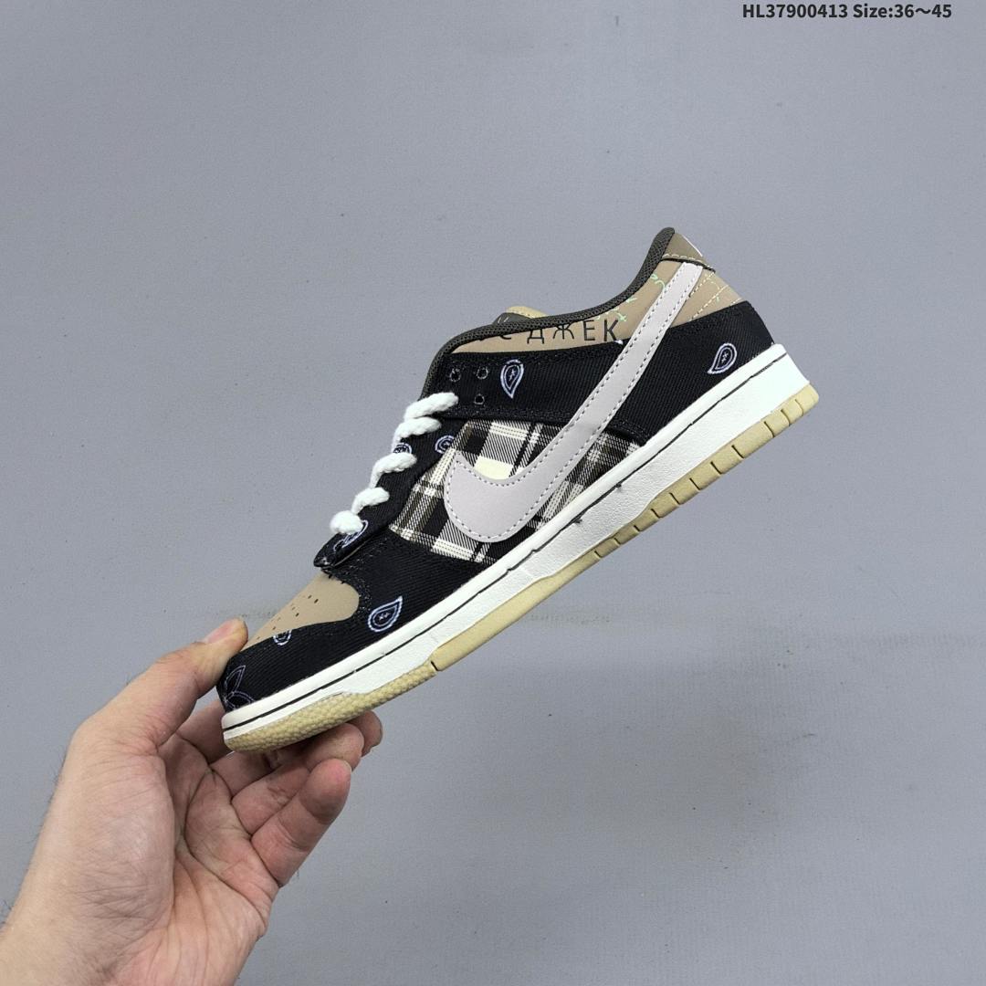 Travis Scott × SB Dunk Low AJ AF1 TS Nike - foto 4