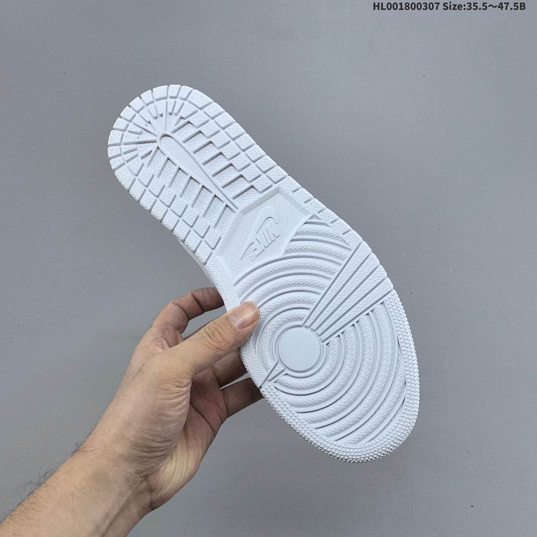Air Jordan 1 Low "Triple White" AJ1 1 aj1 1 - foto 7