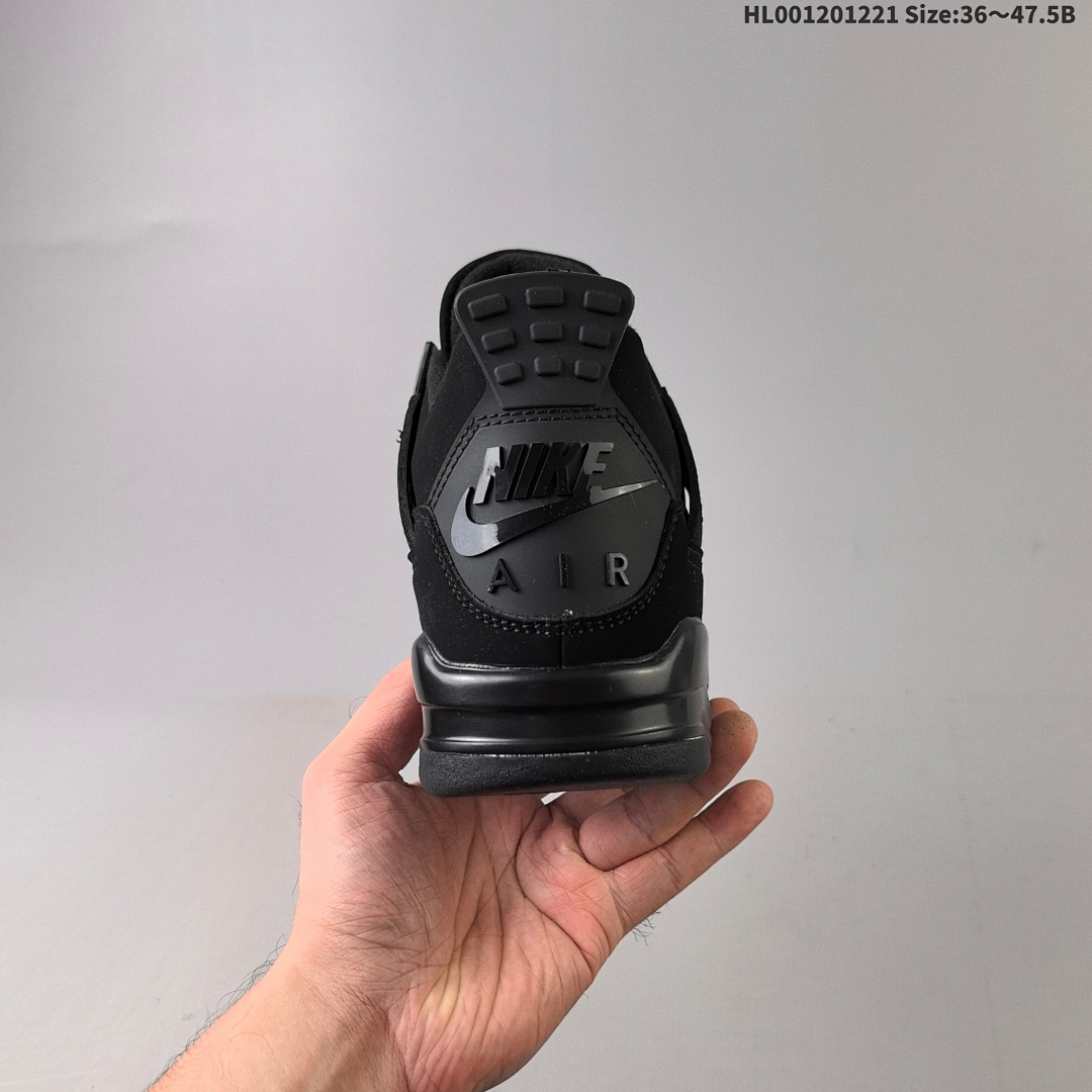 Air Jordan 4 Retro "Black Cat" AJ4 4 aj4 4 - foto 5