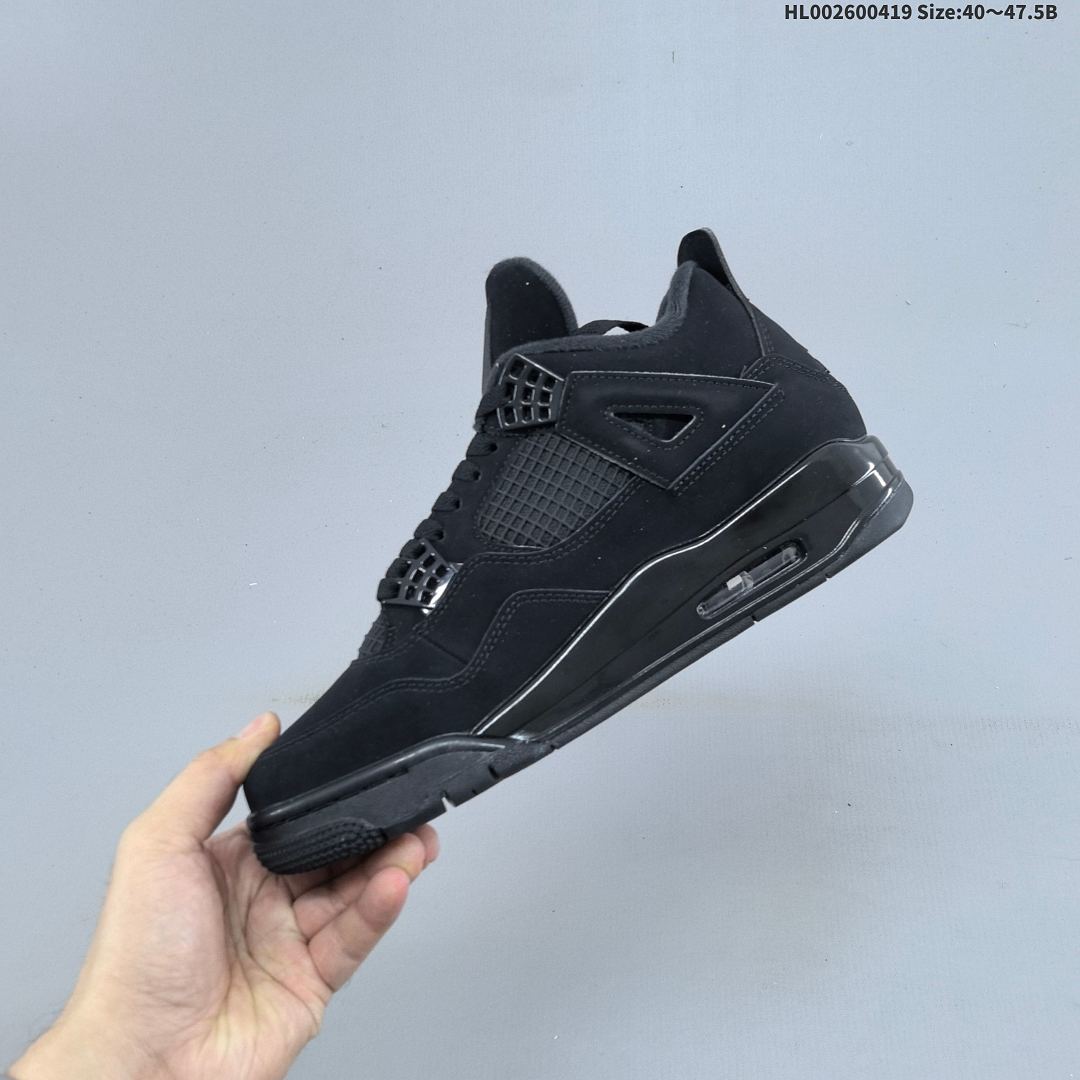 Air Jordan 4 Retro "Black Cat" AJ4 4 aj4 4 - foto 4