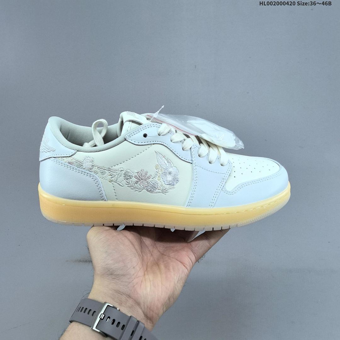 Air Jordan 1 Low OG "Floral Swoosh" AJ1 1 aj1 1 - foto 2