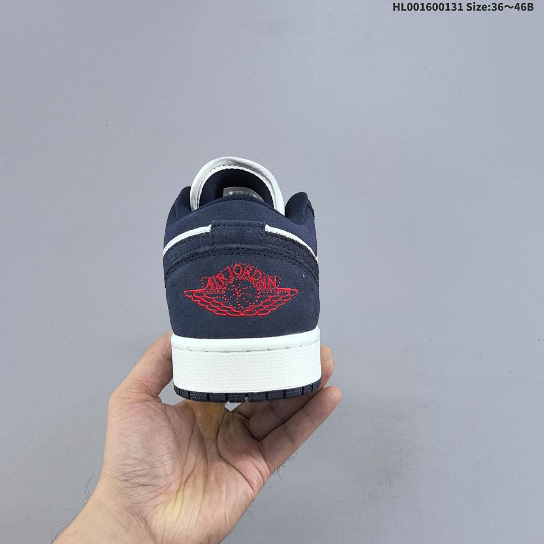 Air Jordan 1 Low "Obsidian Suede" AJ1 1 aj1 1 - foto 5