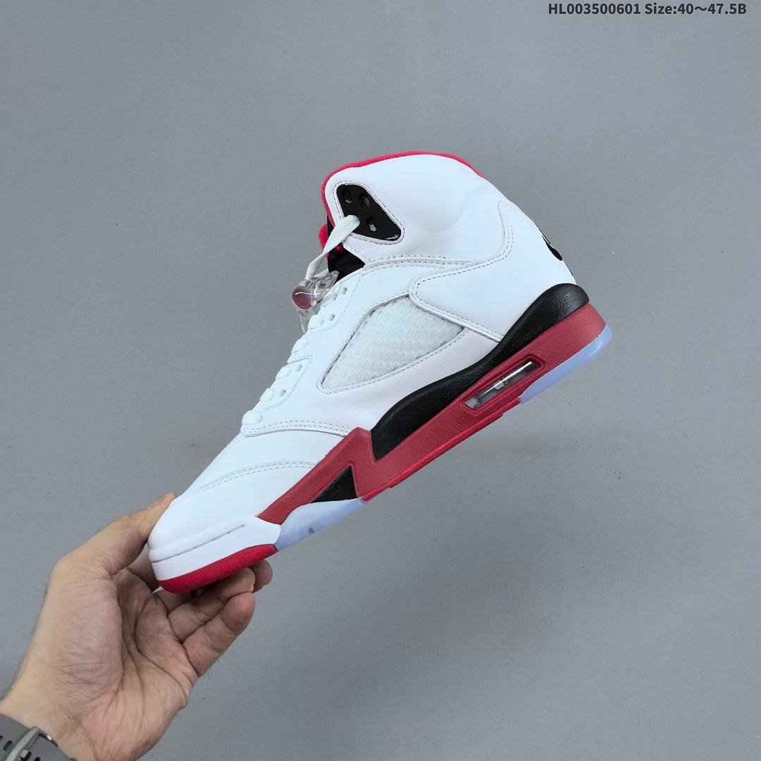 Air Jordan 5 Retro "Fire Red Black Tongue" AJ5 5 aj5 5 - foto 4