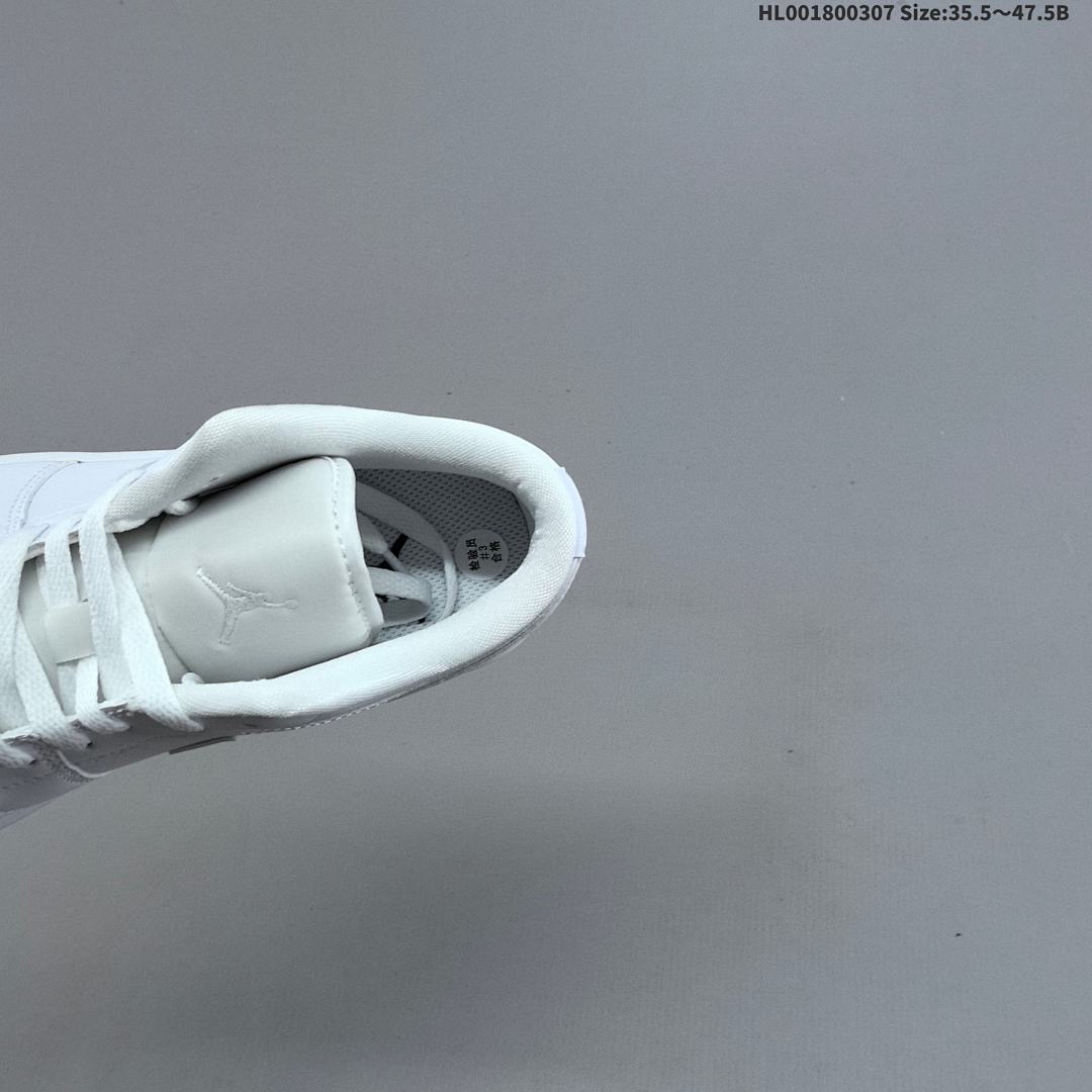 Air Jordan 1 Low "Triple White" AJ1 1 aj1 1 - foto 9