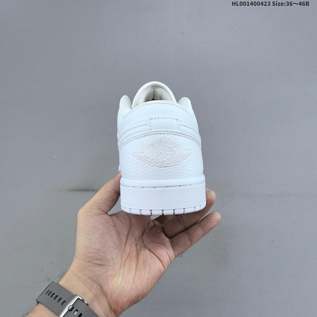 Air Jordan 1 Low "Triple White" AJ1 1 aj1 1 - foto 6