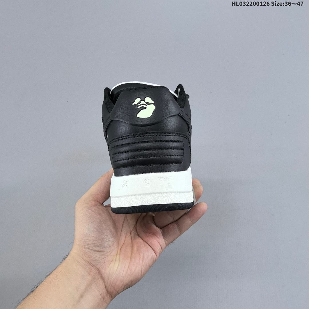 Off-WhiteÔäó c/o Virgil Abloh Out Of Office Low-top Leather OW OFF-White Sneakers" - foto 14