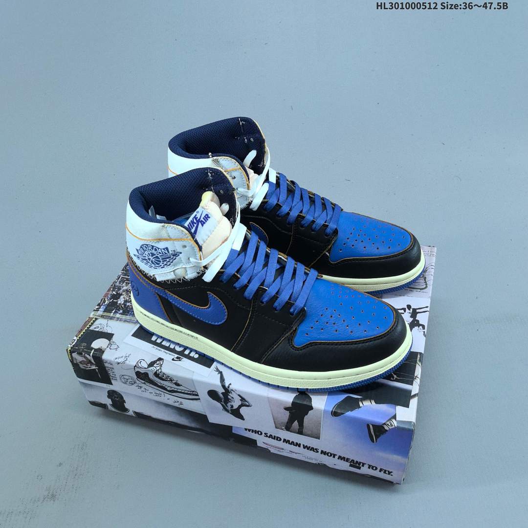 Union LA x Fragment Design x Air Jordan 1 Retro High OG "Sport Royal" AJ1 - foto 8