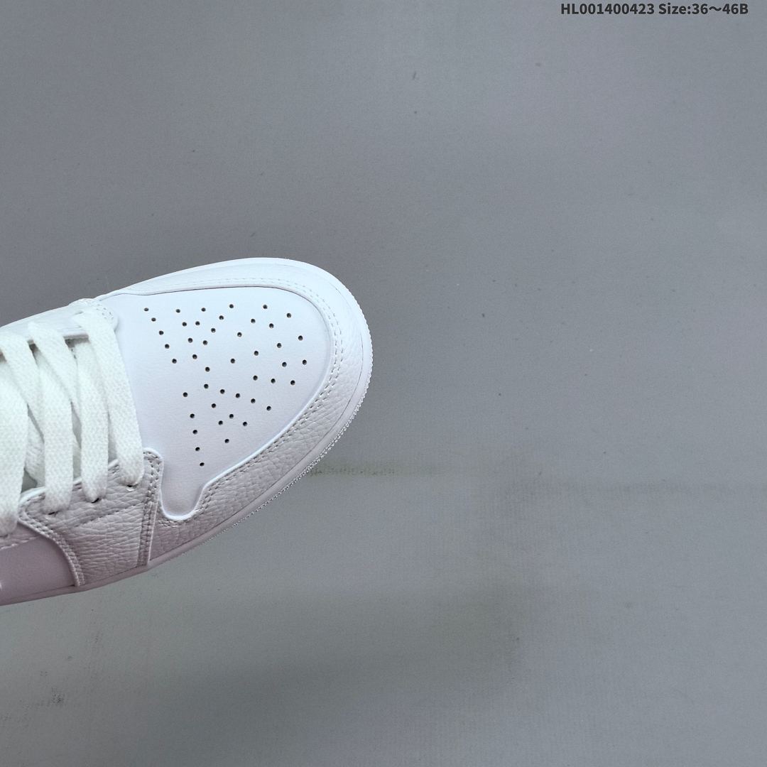 Air Jordan 1 Low "Triple White" AJ1 1 aj1 1 - foto 8
