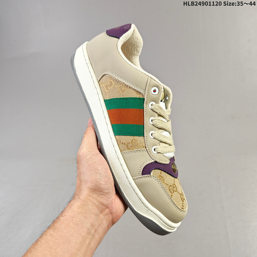 Gucci Gucci Distressed Screener sneaker Gucci HLB24901120 Size:3 - foto 13