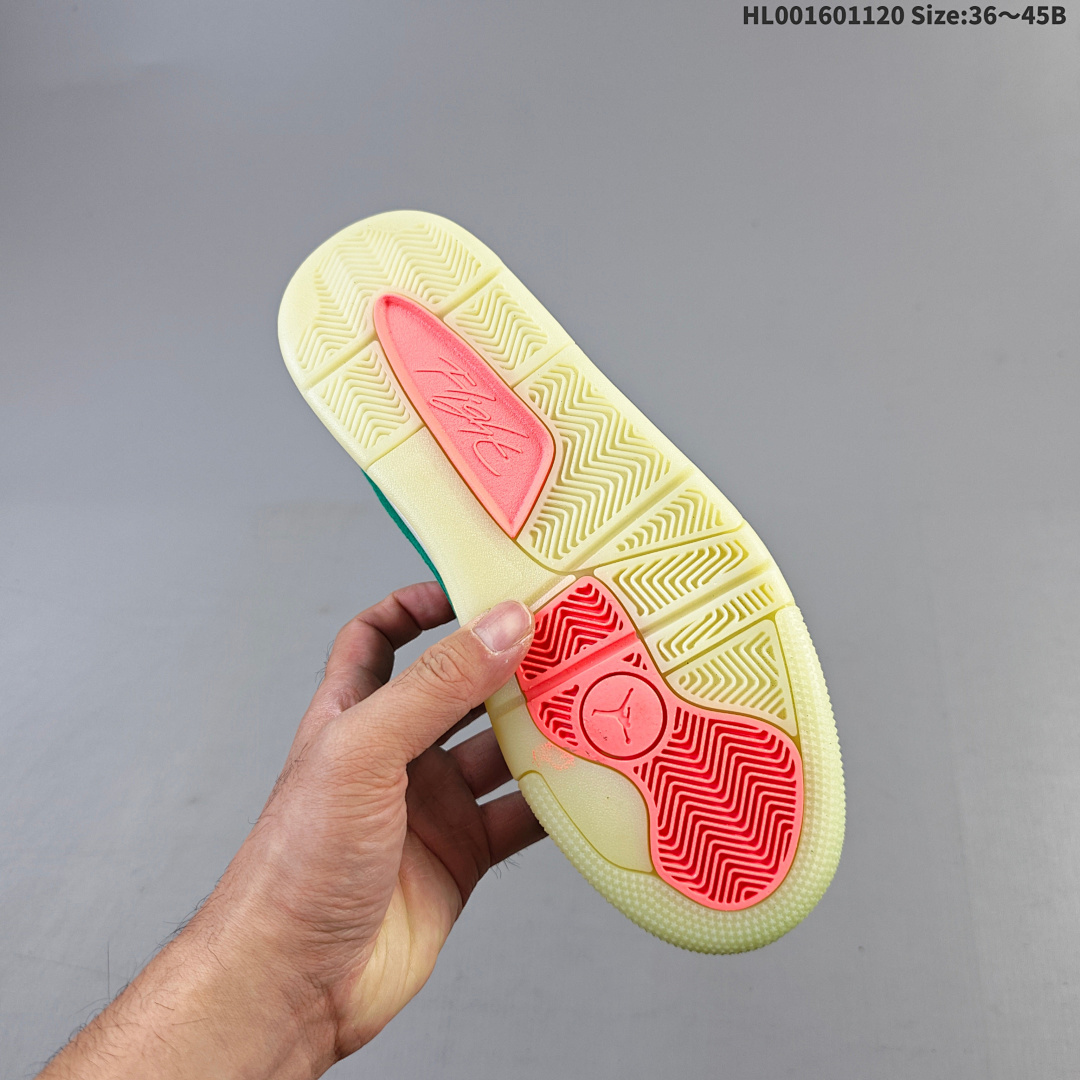 Air Jordan 4 Retro Flight Court "Malachite" AJ4 4 aj4 4 - foto 5