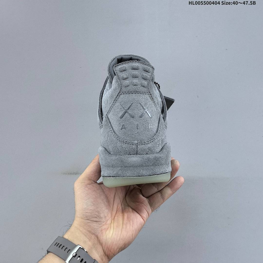 KAWS x Air Jordan 4 "Kaws Cool Grey" AJ4 4 aj4 4 - foto 6