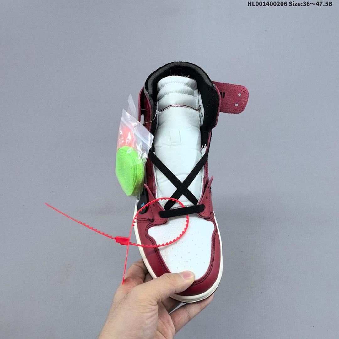 OFF-WHITE x Air Jordan 1 Retro High OG "The The Chicago" AJ1 1 aj1 1 1 - foto 6