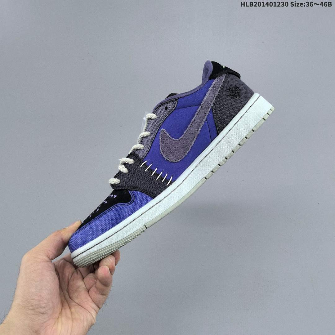 Zion Williamson x Air Jordan 1 Low OG & x27;Regency Purple And Dark Raisin& x27; 2.0 AJ1 1 - foto 7