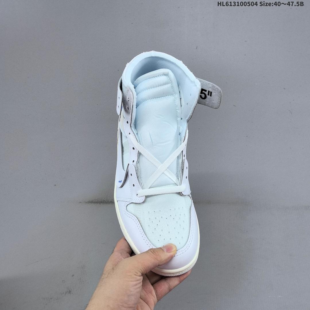 ❗️ Virgil Abloh Archive x Air Jordan 1 High OG "Alaska" AJ1 1 aj1 1 - foto 5