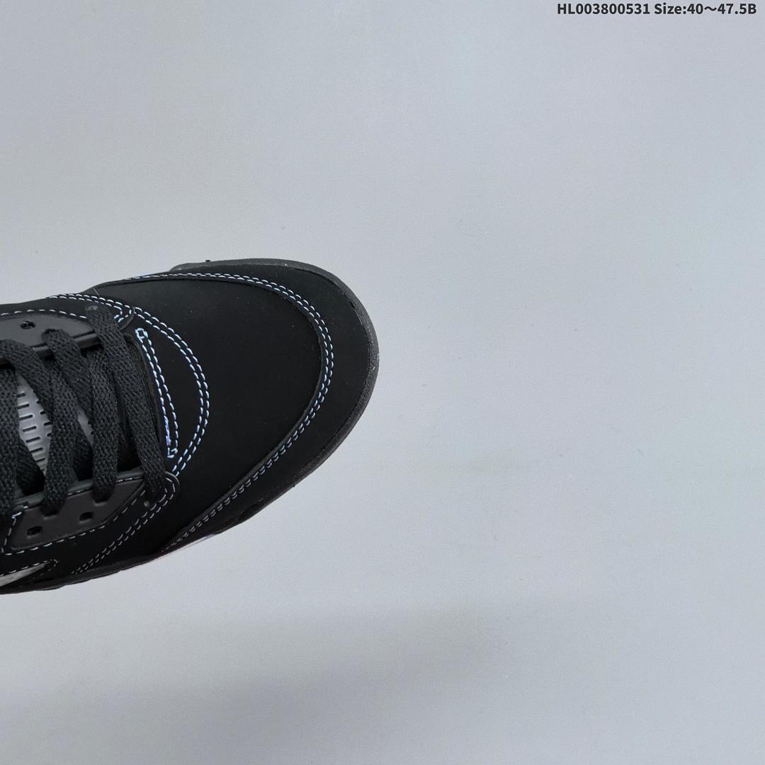 Air Jordan 5 Retro "Black University Blue" AJ5 5 aj5 5 - foto 8