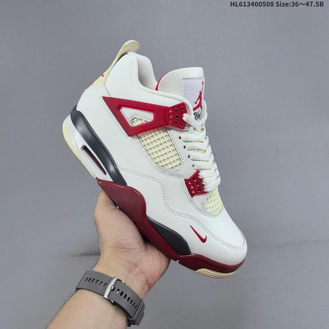 Nigel Sylvester x Air Jordan 4 "Sail Cinnabar" AJ4 4 aj4 4 - foto 3